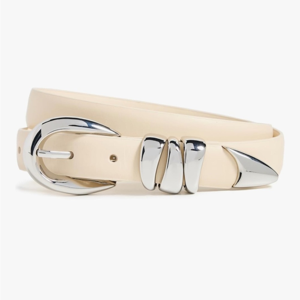 Madewell Ecru Triple Medal Keeper Belt
